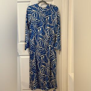 Zara printed maxi dress
